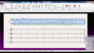 Sibelius 7.5 Tutorial Series - Arrange Feature screenshot 2