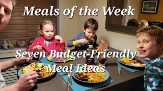 Meals of the Week | Healthy Family Meals | Meal Ideas | What We've Been Eating This Week