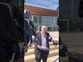 Unedited video of Brodsky statement to press after gag order is entered.