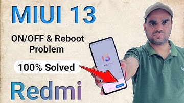automatic On/Off & reboot problem Redmi mobile 2022 | automatic switch off in miui 13