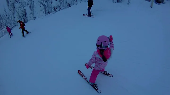 Amelie on reindeer slope HD