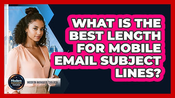 What Is the Best Length for Mobile Email Subject Lines?