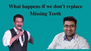 Consequences Of Not Replacing Missing Teeth | Best Dentist in Indirapuram | Dr Ankit Jha