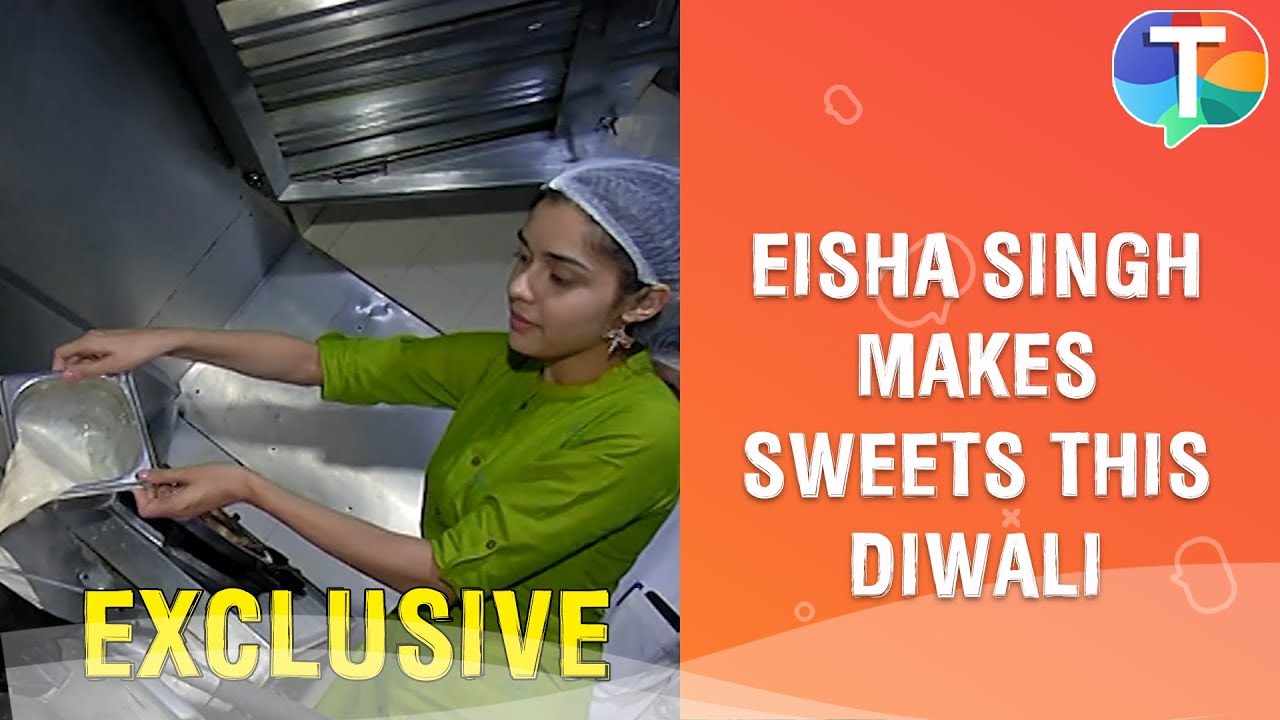 Eisha Singh aka Zara from Ishq Subhan Allah makes and shares SPECIAL Diwali sweet recipe | Exclusive