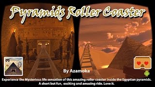Pyramids Roller Coaster - Fun & exciting VR 3D SBS ride for Google Cardboard screenshot 5