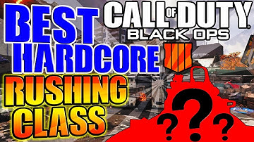 Best Hardcore Rushing Class Setup | COD BO4!