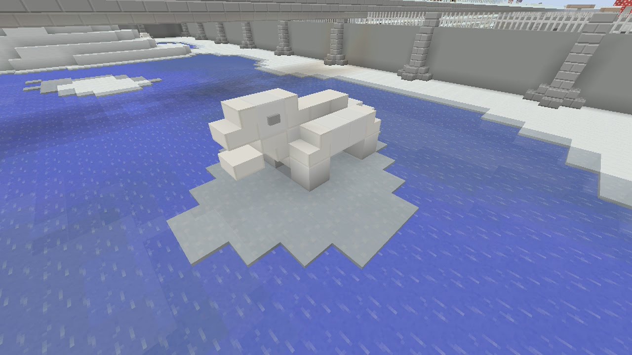 Spanklechank S Minecraft Tutorials How To Make A Polar Bear Youtube