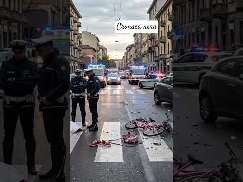Video DUE SORELLE INVESTITE A MILANO