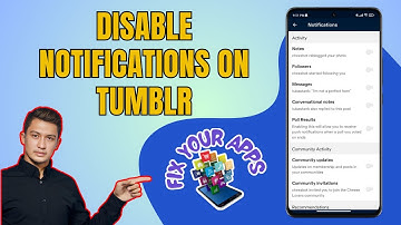 How to Disable Notifications on Tumblr