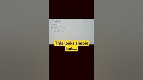 How To Solve & Simplify Algebraic Expression  #algebra  #algebraicexpressions #mathtips