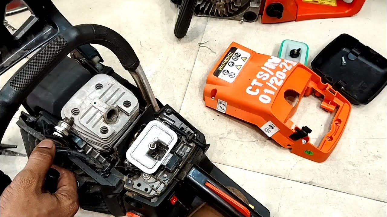 How To Repair Chainsaw Starting Problems ChainSaw Repairing Video
