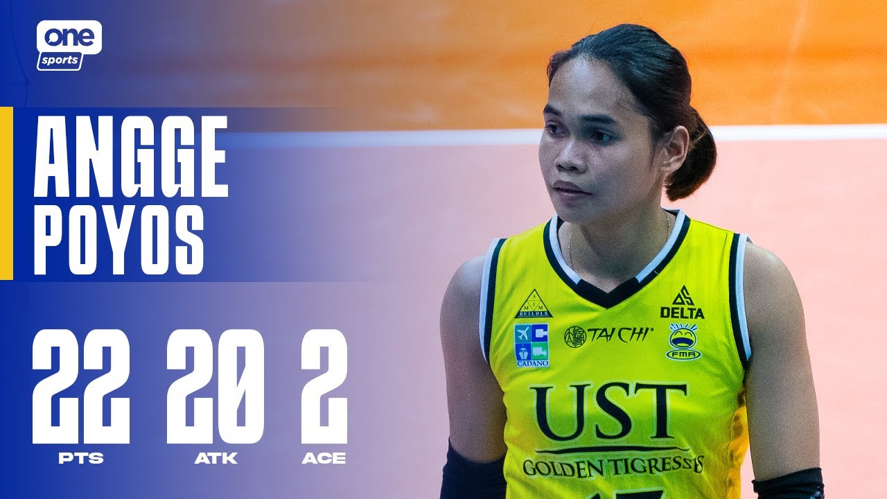 Angge Angge Poyos DISPLAYS HOT SPIKING NIGHT of 22 points vs. UST | UAAP ...