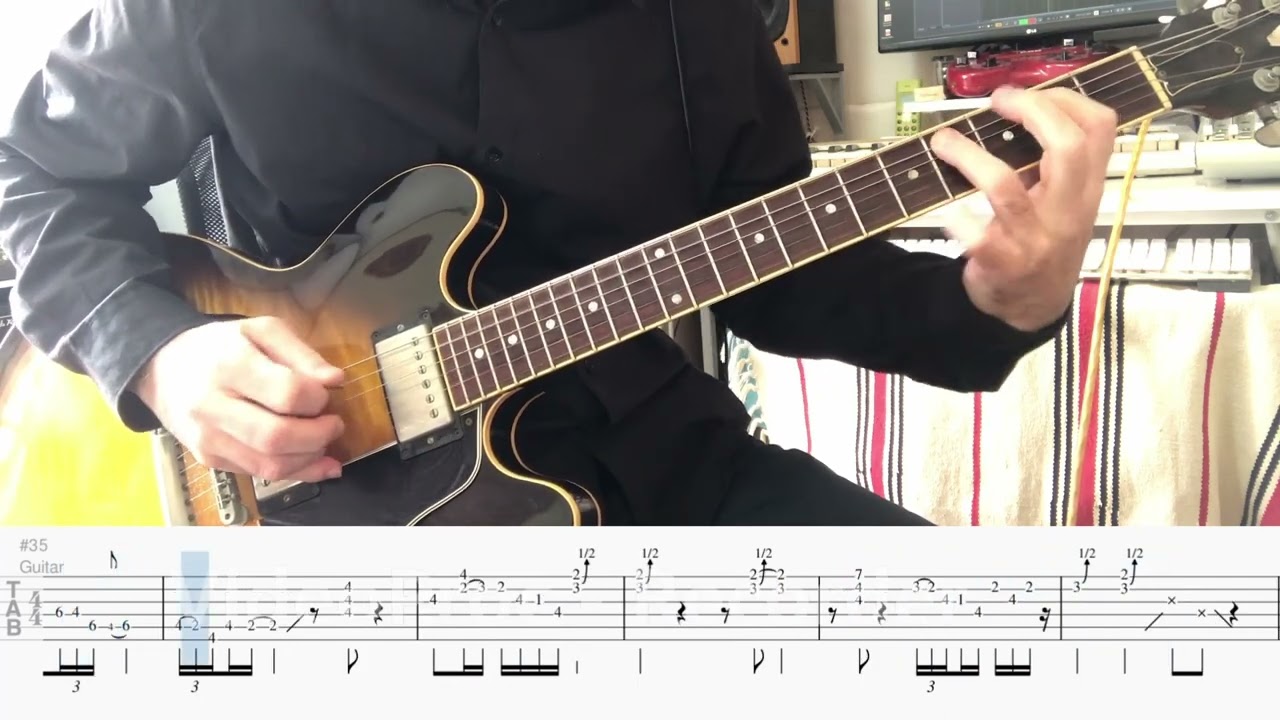 ジョージ・ベンソン★イン・セッション★ギタータブ譜 楽譜】Before You Go - George Benson リードシート・イントロ