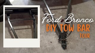 New Ford Bronco CUSTOM Flat Tow Bar - DIY by Road and Reel 366 views 9 months ago 3 minutes, 16 seconds