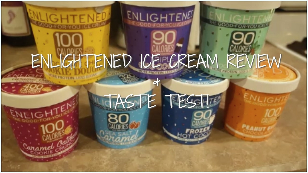Enlightened Ice Cream Unboxing! Taste Test Review! YouTube
