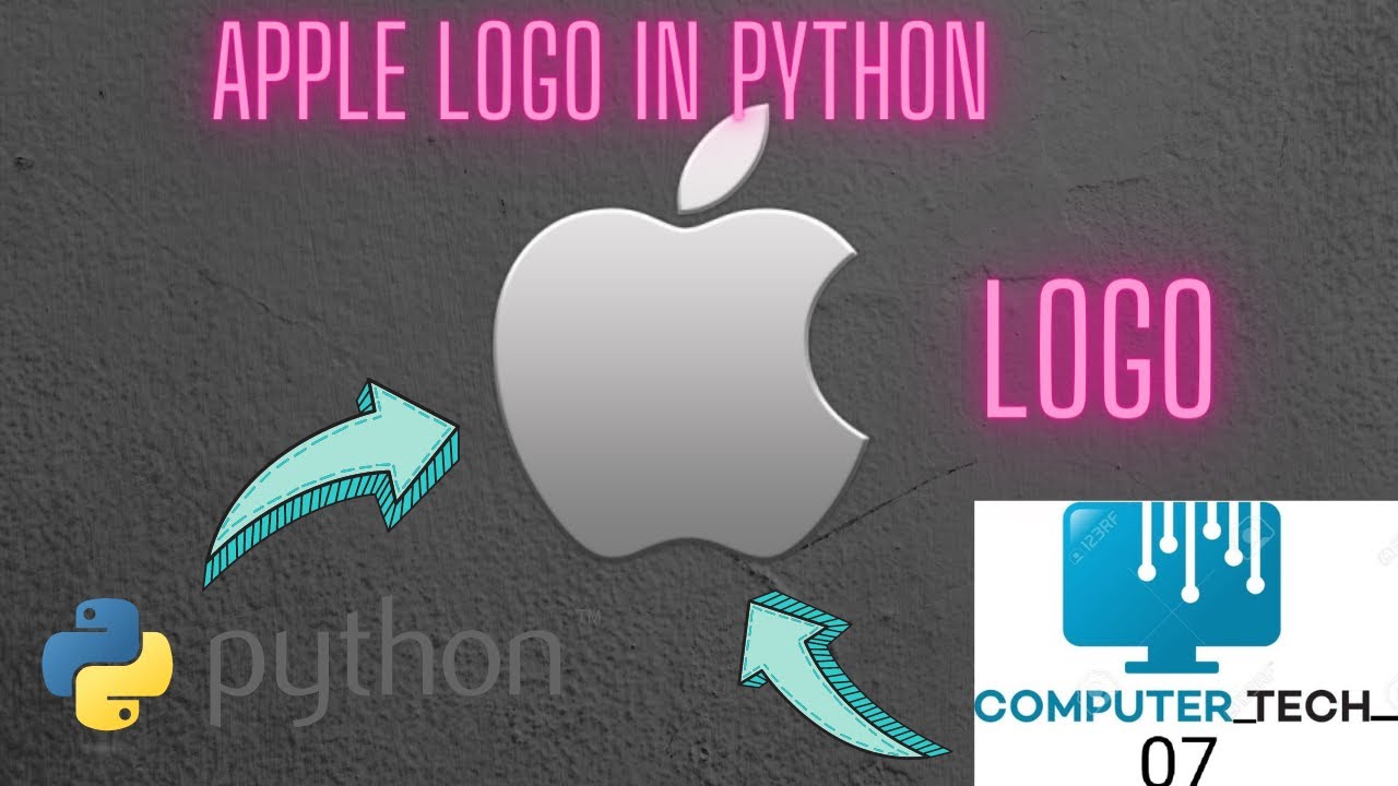 How to make Apple logo in python. #python #apple - YouTube