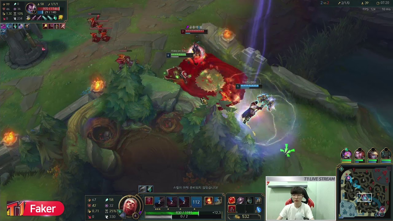 Faker Vladimir vs Yasuo  Mid - T1 Faker Stream ( 3/24/2019 )