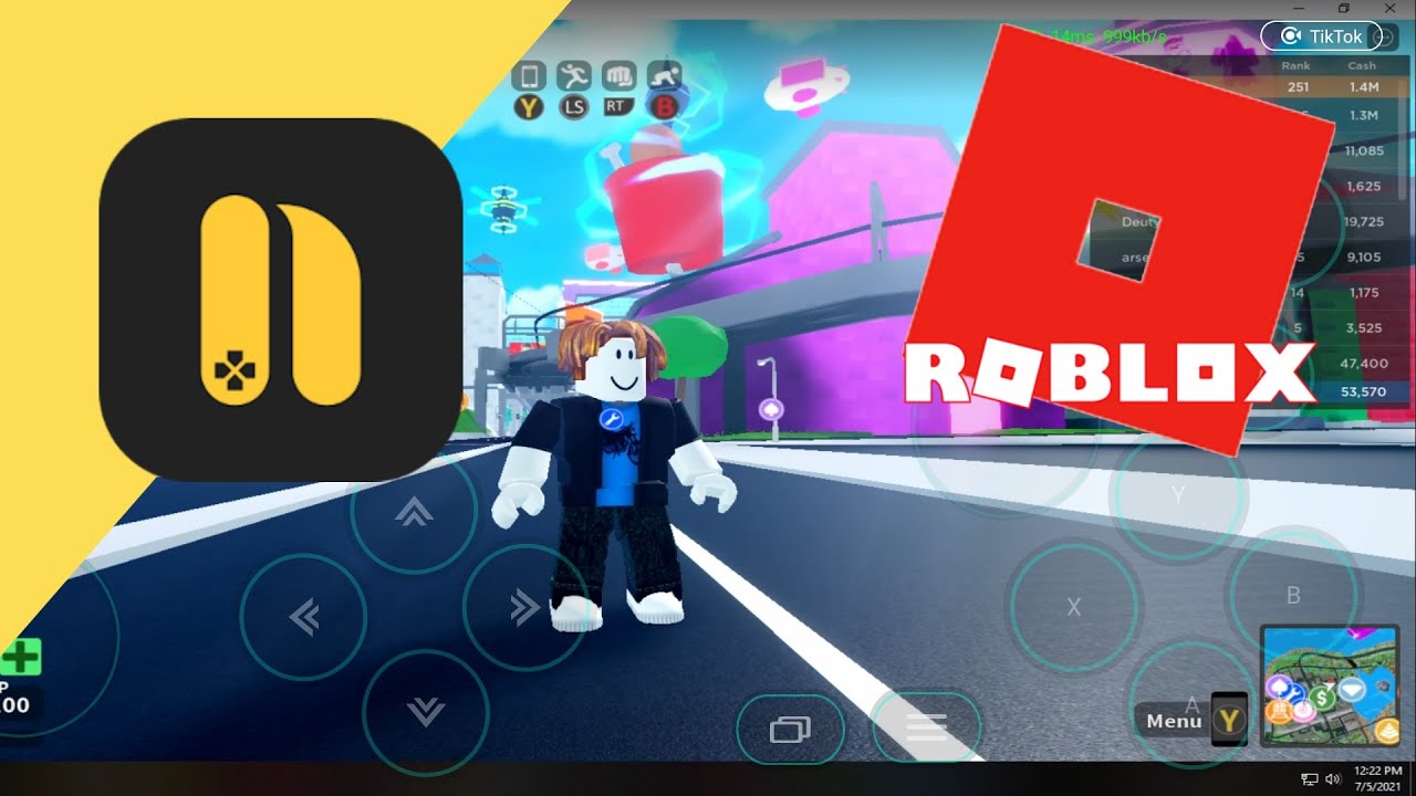 ROBLOX ON Android Netboom Cloud Gaming 