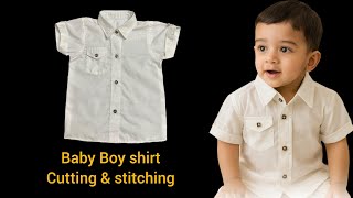 Baby Boy Shirt Cutting And Stiching 1-2 Year Full Tutorial Step By Step