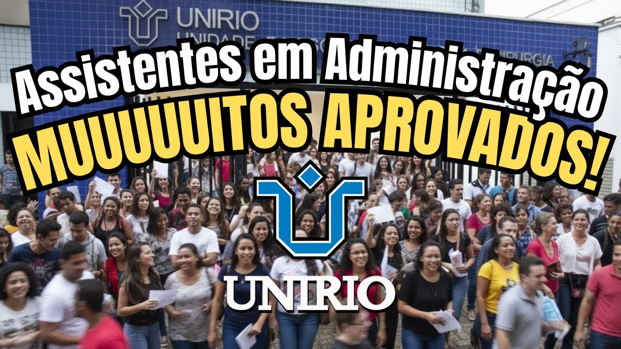 🔥 O Concurso da UNIRIO 2025 vai CHAMAR MAIS do que você imagina (Nível Médio) Vou explicar o porquê: