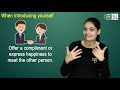 English Module 1A Series- 2:- "Introduce yourself"