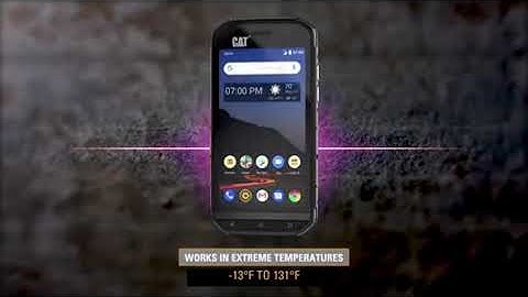 Cat launches S48C rugged Android phone on Sprint