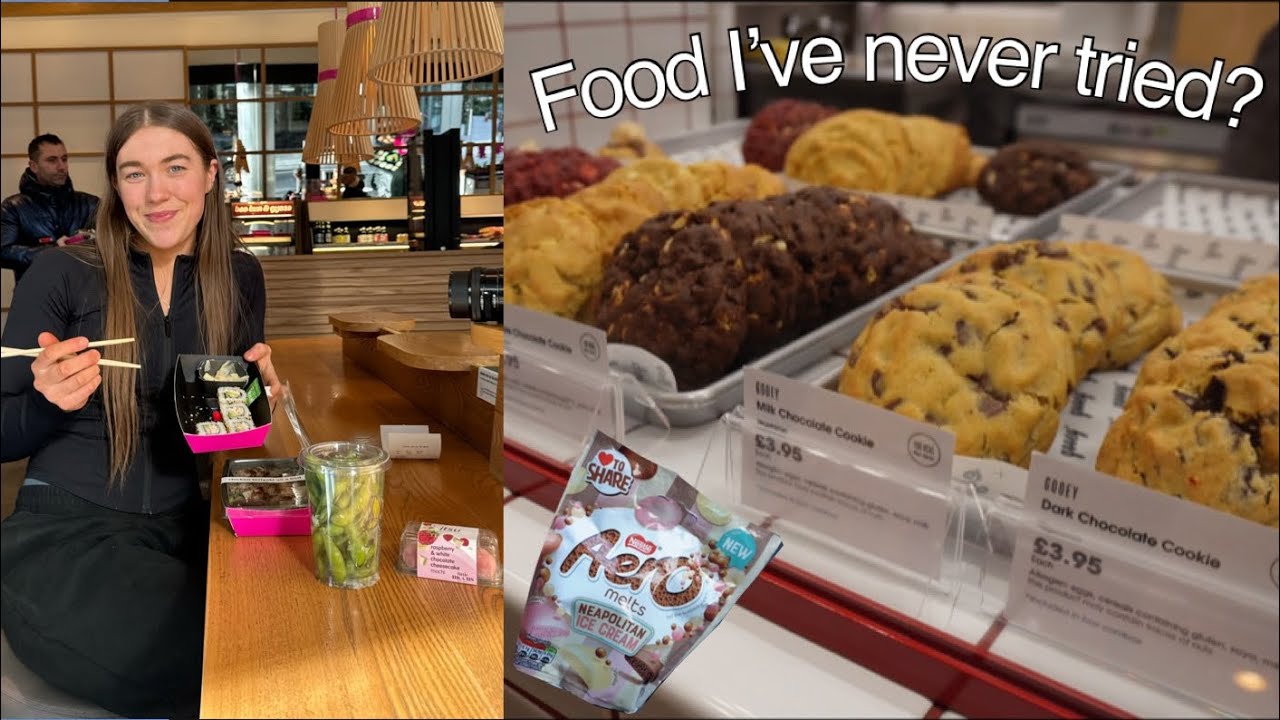 Only EATING FOOD I’ve NEVER TRIED for 24 hours!!!!