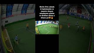 Orta Sahada Sol Ayak Kontrol Sağ Ayak Dışı Pas