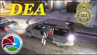 Gta 5 (LSPDFR) DEA Dealing With Solicitors Unmarked Caravan Patrol