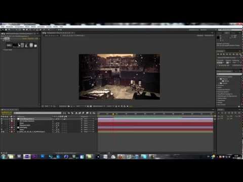 Motion Tracked Snow Particles // After Effects Tutorial // by aOdGPhil