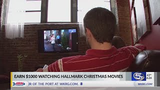Get paid to watch Hallmark Christmas movies