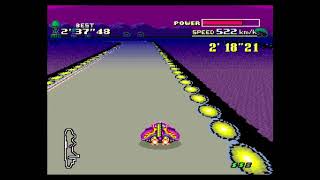 F-Zero SNES Time Attack: Port Town 2 fast lap (25"68) on Wii U (4K)