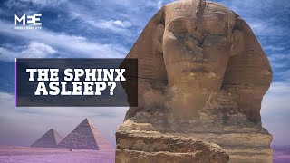 ‘Sleeping Sphinx’: Images of iconic site with ‘eyes closed’ go viral online in Egypt