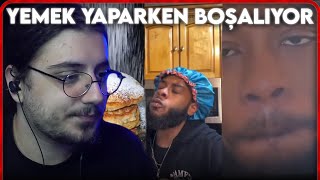 Yemek Yaparken Boşalan Adam