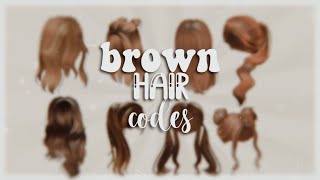 Brown Hair Codes For Bloxburg Links And Codes