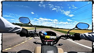 Honda Navi POV Ride- Motorcycle ASMR- Church- GoPro 11 Superview