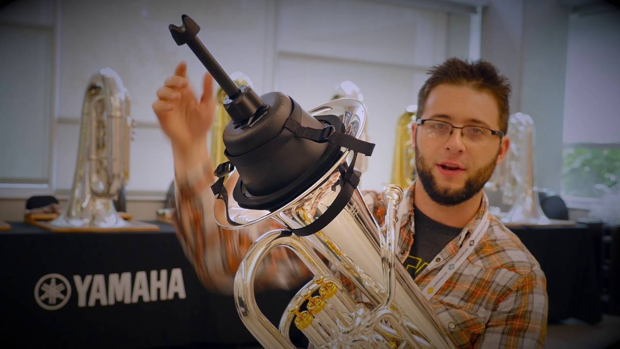 Yamaha SILENT Brass Euphonium Mute, Complete System (SB2X) gal.jp