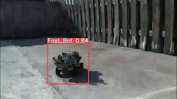 yolo5 trained and detect fast bot