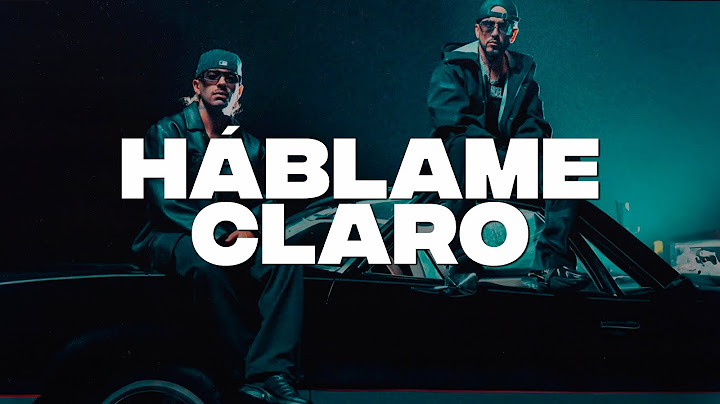 Yandel, Feid - HÁBLAME CLARO (LETRA)
