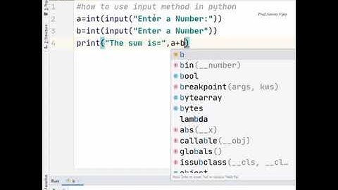How to use input ( ) method in Python | input method| Prof.Antony Vijay #shorts