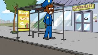 Caillou Shoplifts At A Gun Storearrested And Grounded