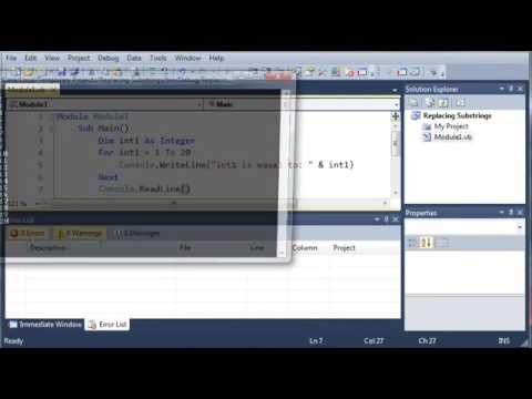 Visual Basic Tutorial   26   For Next Loop ‏