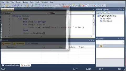 Visual Basic Tutorial   26   For Next Loop ‏