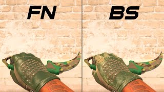 CS2 Driver Gloves | Racing Green - Skin showcase all floats [4K60FPS]