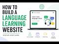 How to Build a Language Learning Website