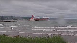 Duluth MN Park Point Surfer