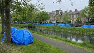 Inside Dublin's Tent City