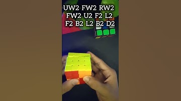 How To Make Checker Box Pattern In 4x4 Rubik