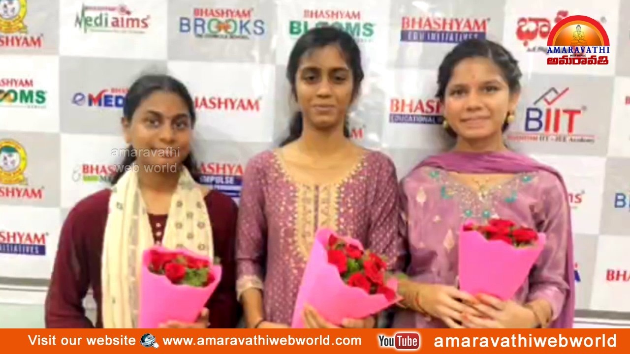 amaravathi : vsp-  భాష్యం 10వ తరగతి విద్యార్థుల విజయభేరి || In Vizag.