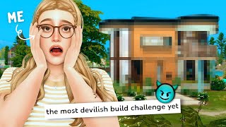 The Devil Made Me Do Plumbella's Build Challenge  | The Sims 4
